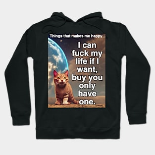 Sarcastic Cat Hoodie